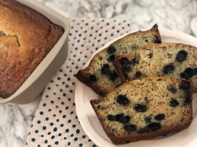 Banana Blueberry Zucchini Bread