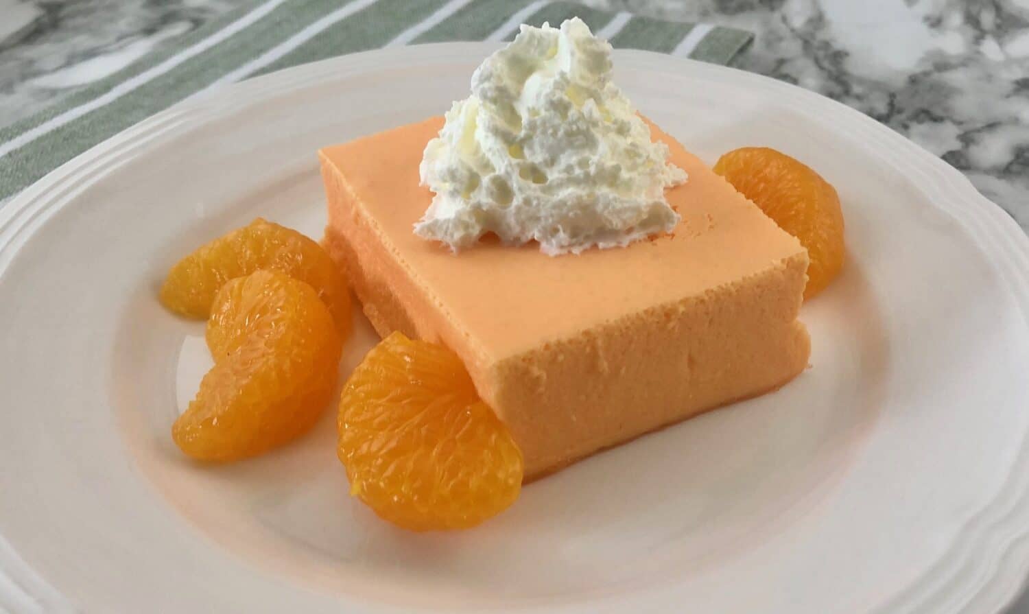 Creamy Orange Sherbet Jell-O Salad