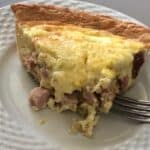 Ham and Swiss Quiche