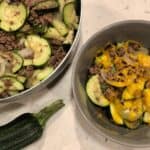 One Pan Zucchini Skillet