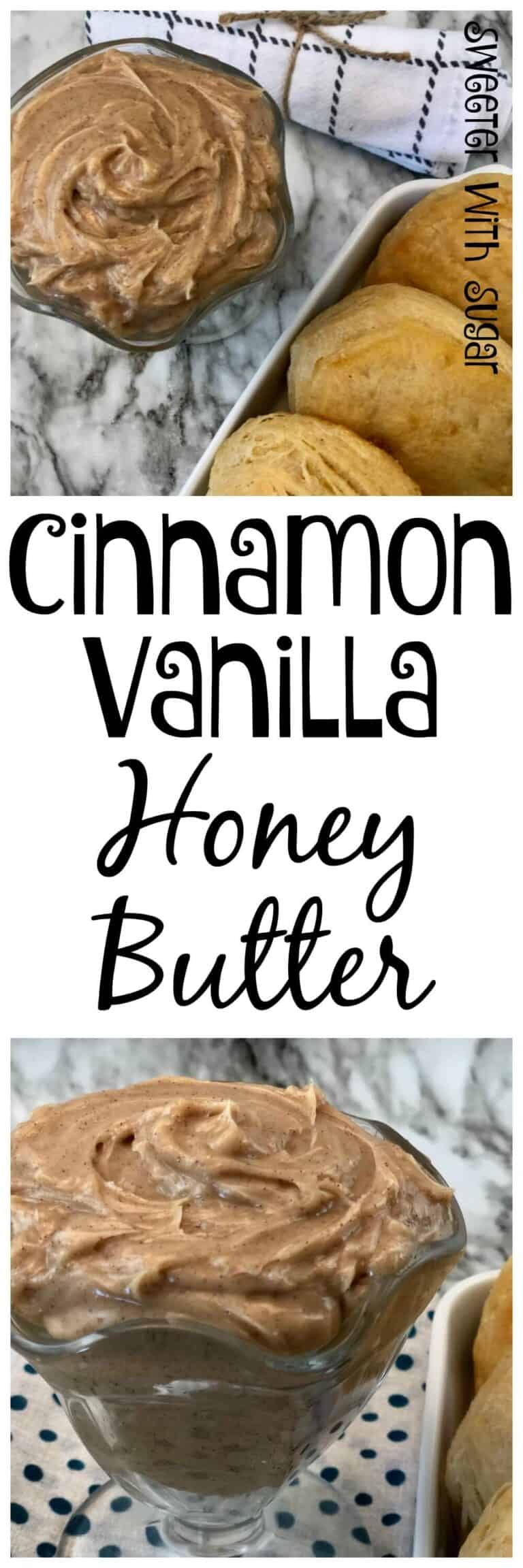 The Best Cinnamon Vanilla Honey Butter