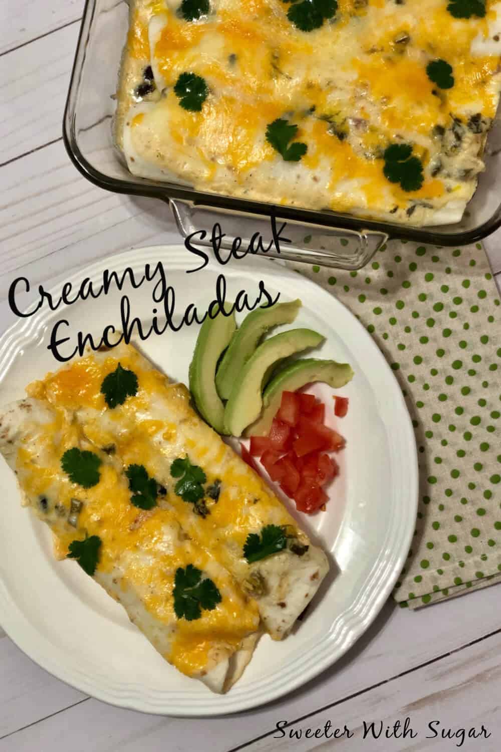 How to Make Creamy Steak Enchiladas