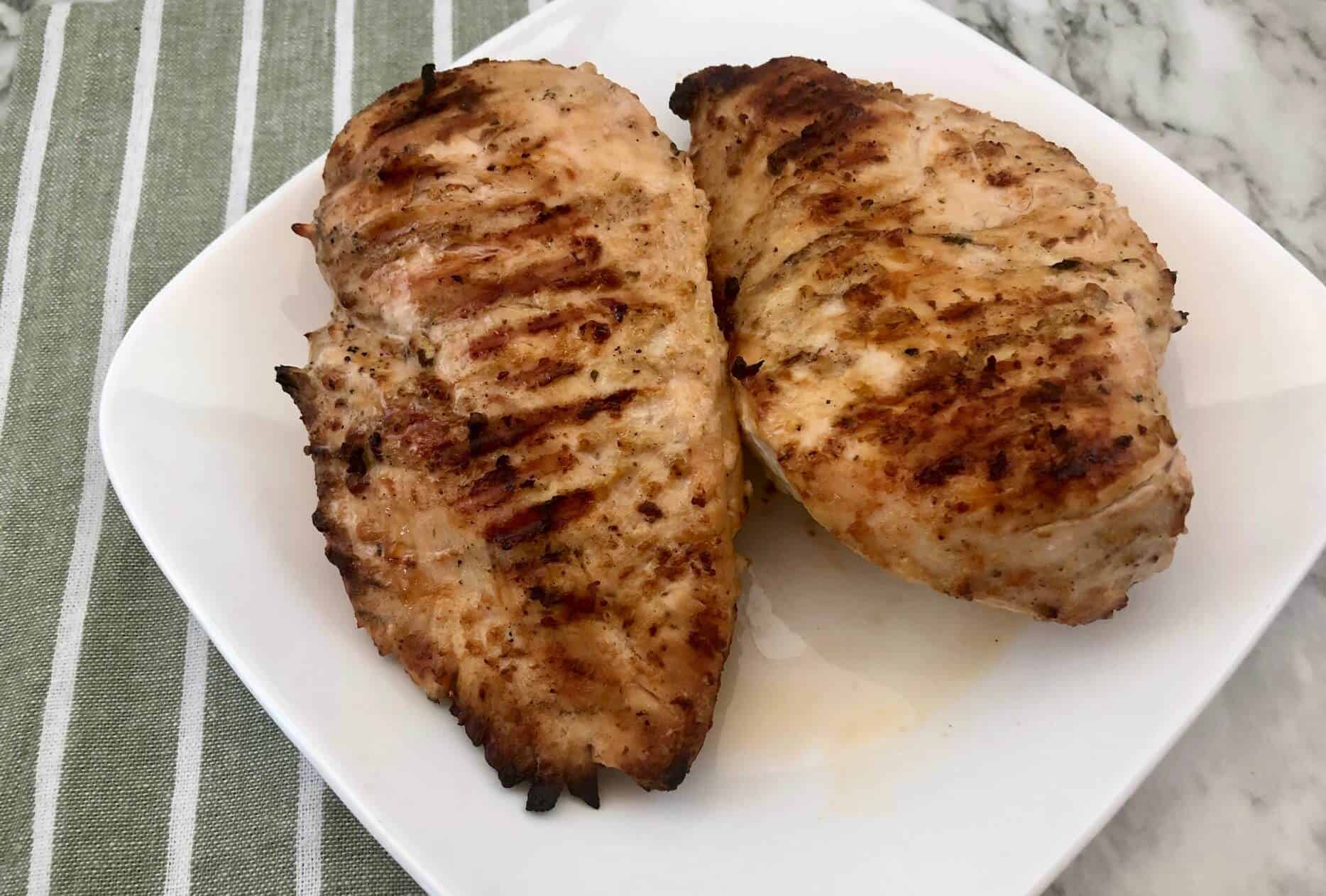 Grilled Caesar Chicken | Sweeter With Sugar