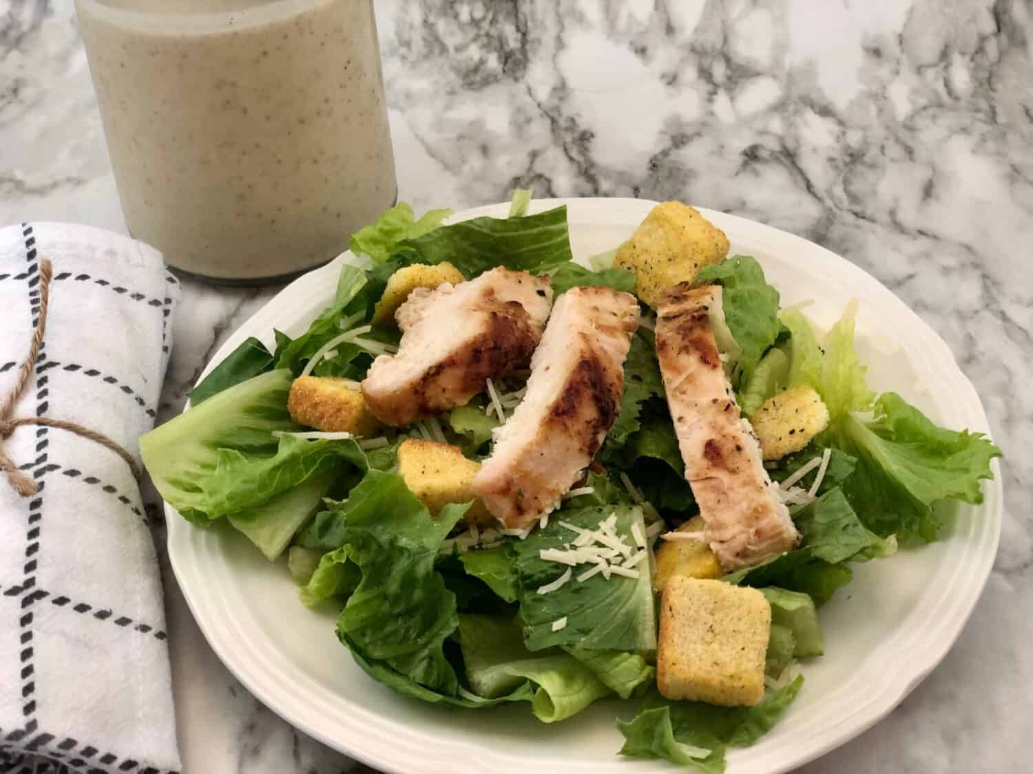 Grilled Chicken Caesar Salad