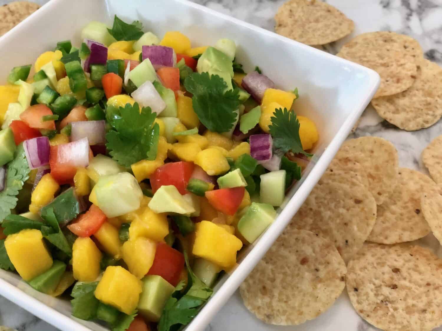 Mango Salsa | Sweeter With Sugar
