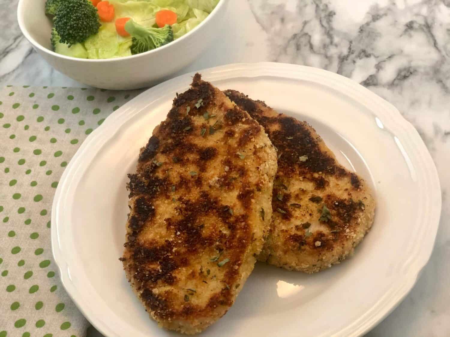 Pan Fried Breaded Pork Chops | Sweeter With Sugar