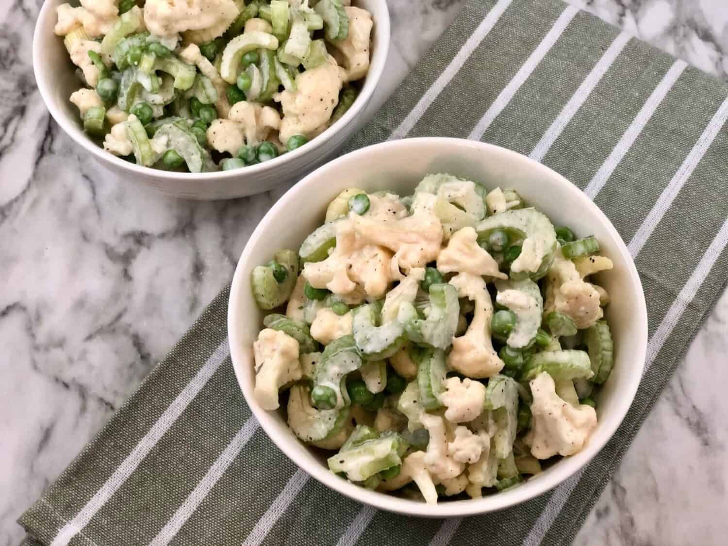 Cauliflower Salad | Sweeter With Sugar