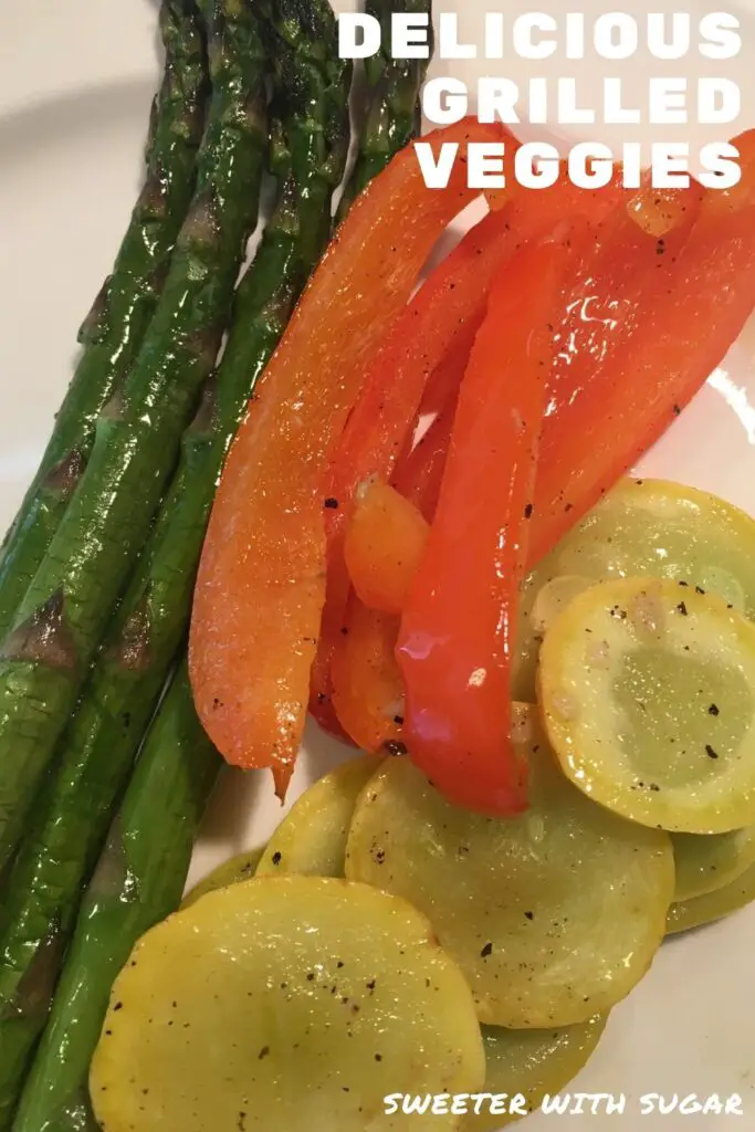 Delicious Grilled Veggies are a fun way to cook garden vegetables. They are easy to make and taste delicious. #Grilling #GrilledVegetables #Sides #Summer