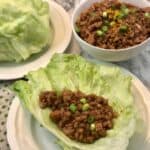 Orange Chicken Lettuce Wraps