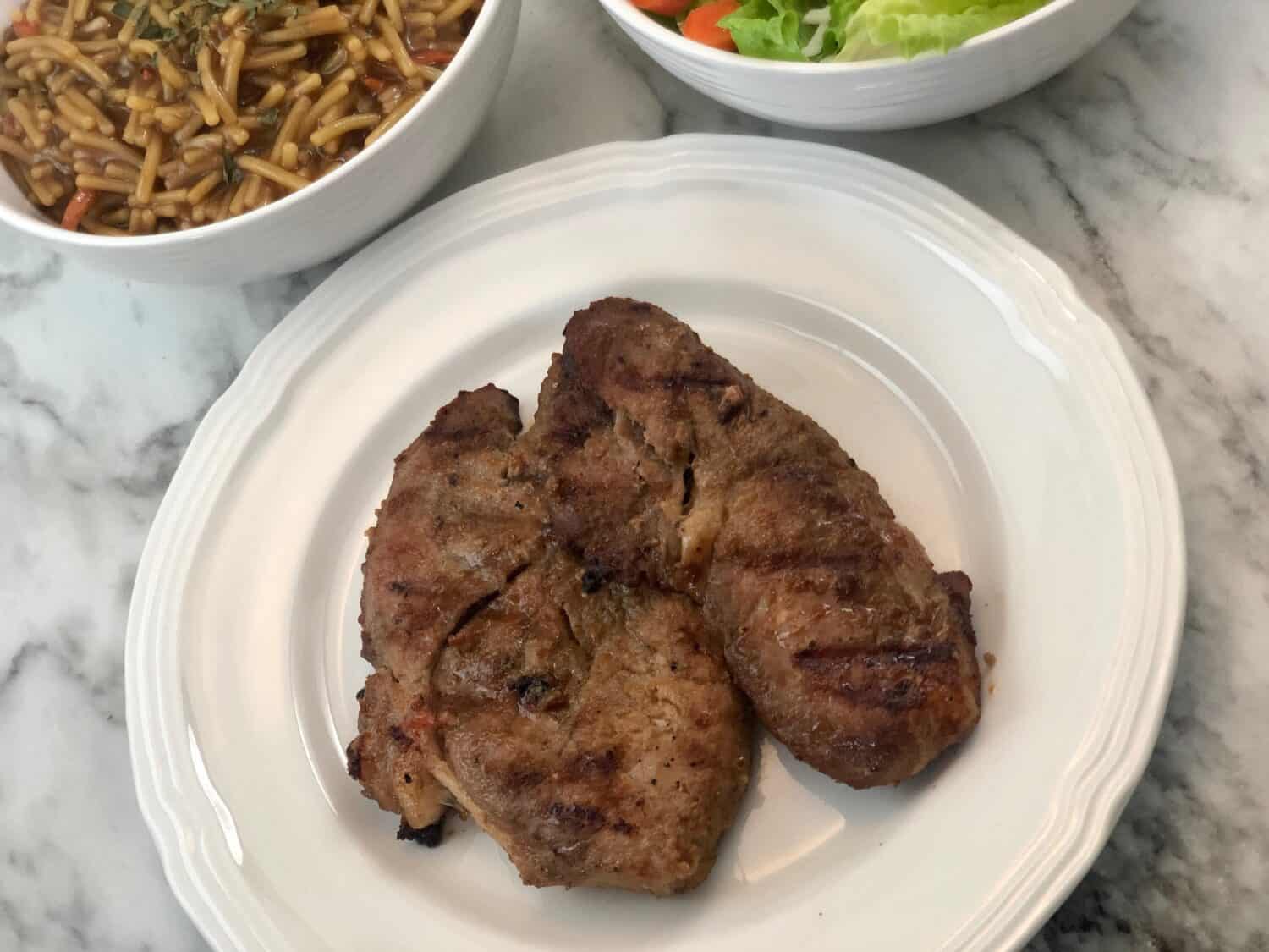 Grilled Asian Pork Chops