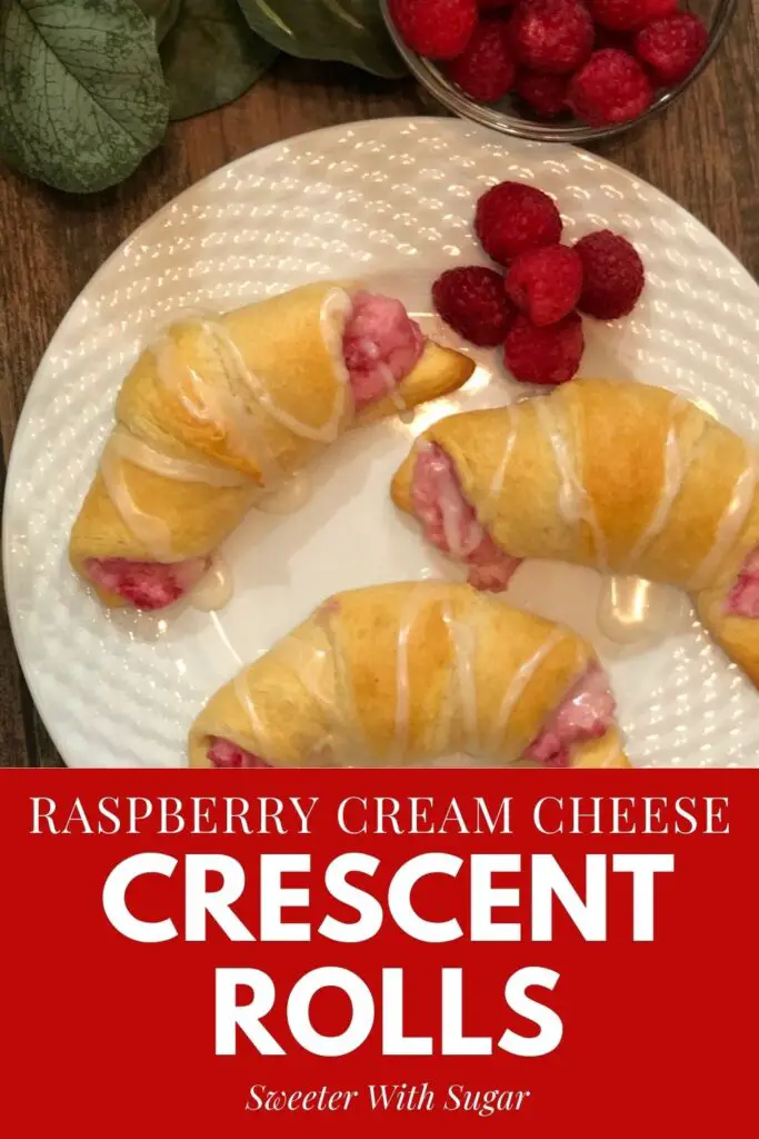 Raspberry Cream Cheese Crescent Rolls are delicious and easy to make. #PillsburyCrescentRolls #CreamCheese #Raspberry #SimpleBreakfastRecipes #FamilyFriendlyRecipes