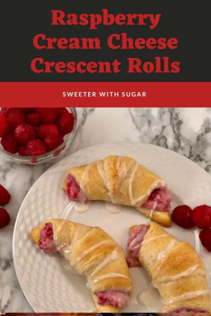 Raspberry Cream Cheese Crescent Rolls are delicious and easy to make. #PillsburyCrescentRolls #CreamCheese #Raspberry #SimpleBreakfastRecipes #FamilyFriendlyRecipes