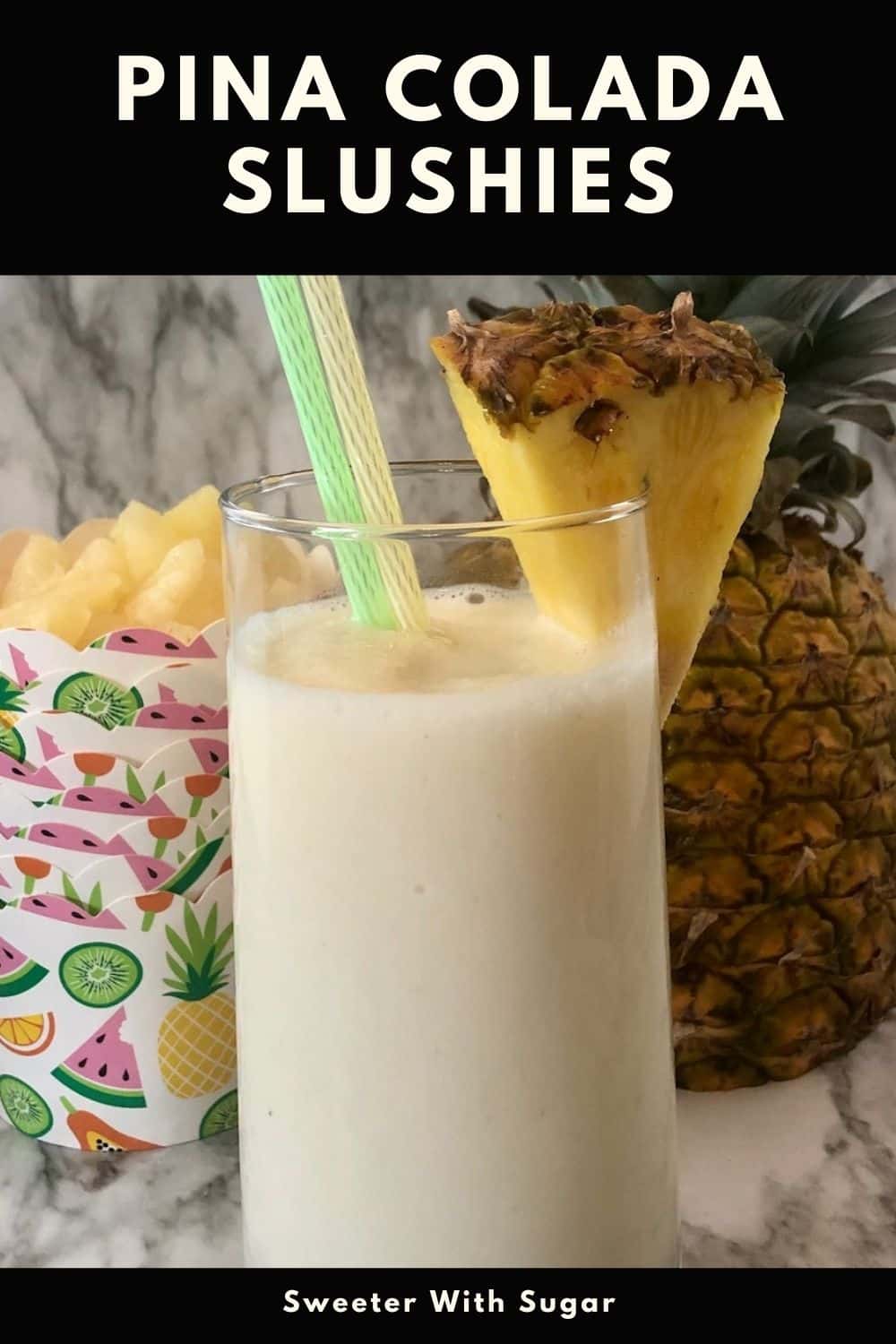 Pina Colada Slushies