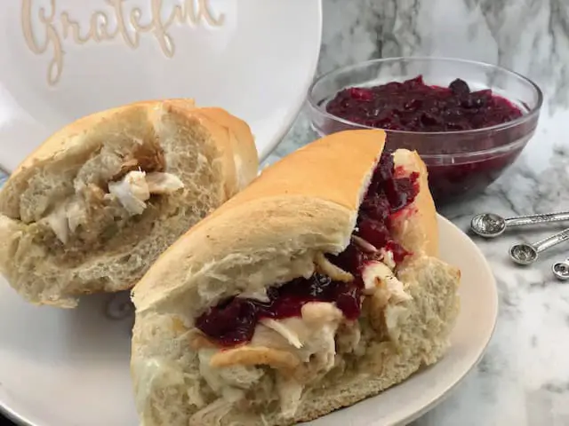 Thanksgiving Leftovers Sub