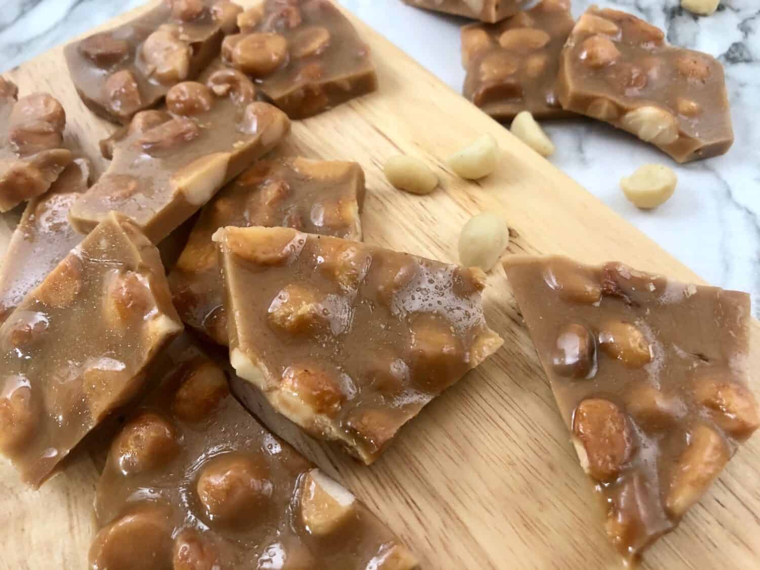 Macadamia Nut Brittle