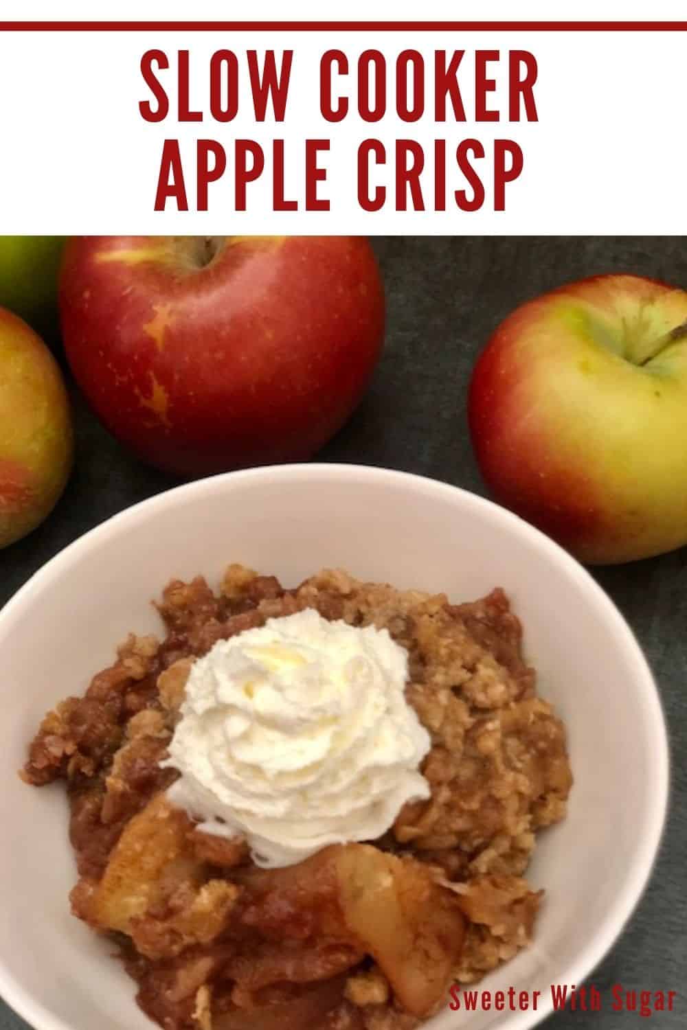 Slow Cooker Apple Crisp