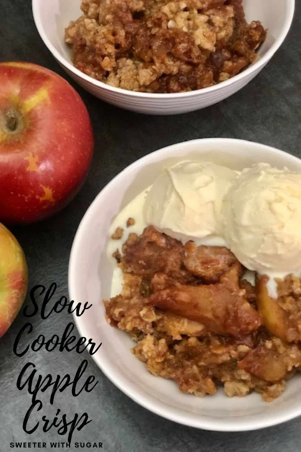 Slow Cooker Apple Crisp