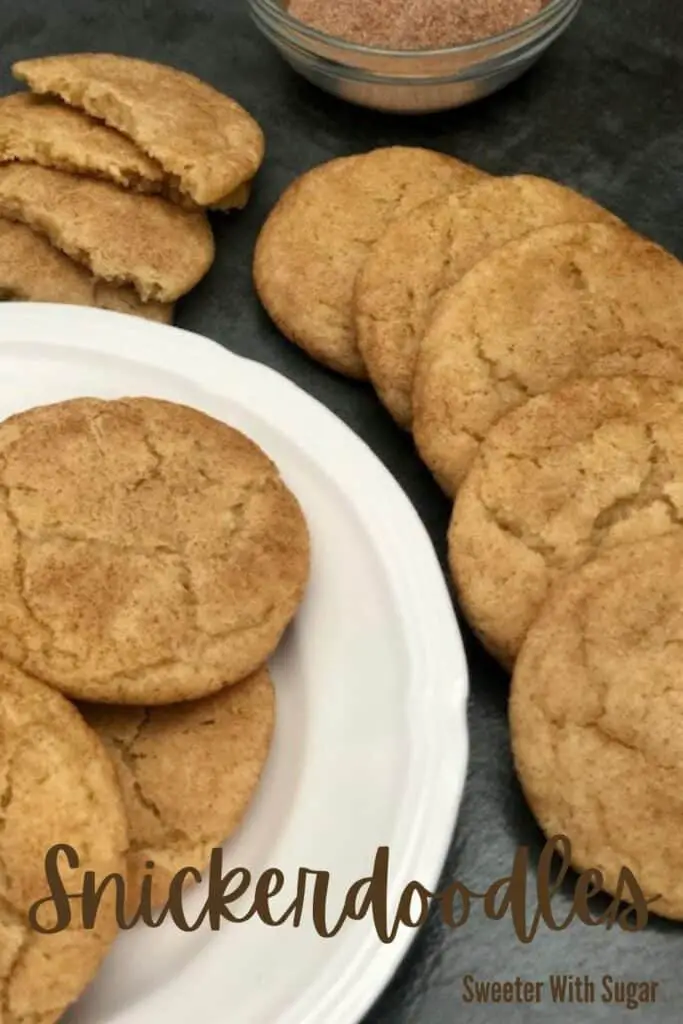 Snickerdoodles are a classic cookie that everyone loves. This is a simple and delicious cookie recipe. #Cookies #Desserts #Snacks #EasyCookieRecipes #Snickerdoodles #EasySnacks #ClassicRecipes