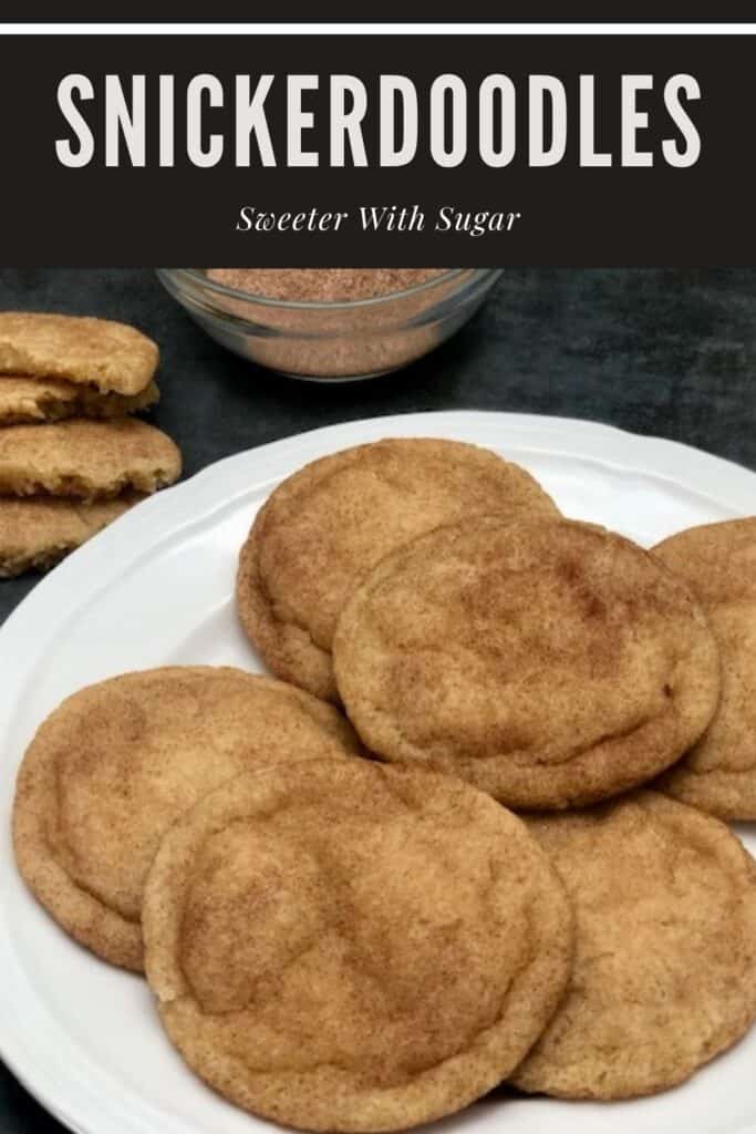 Snickerdoodles are a classic cookie that everyone loves. This is a simple and delicious cookie recipe. #Cookies #Desserts #Snacks #EasyCookieRecipes #Snickerdoodles #EasySnacks #ClassicRecipes