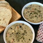 Portabella Artichoke Soup