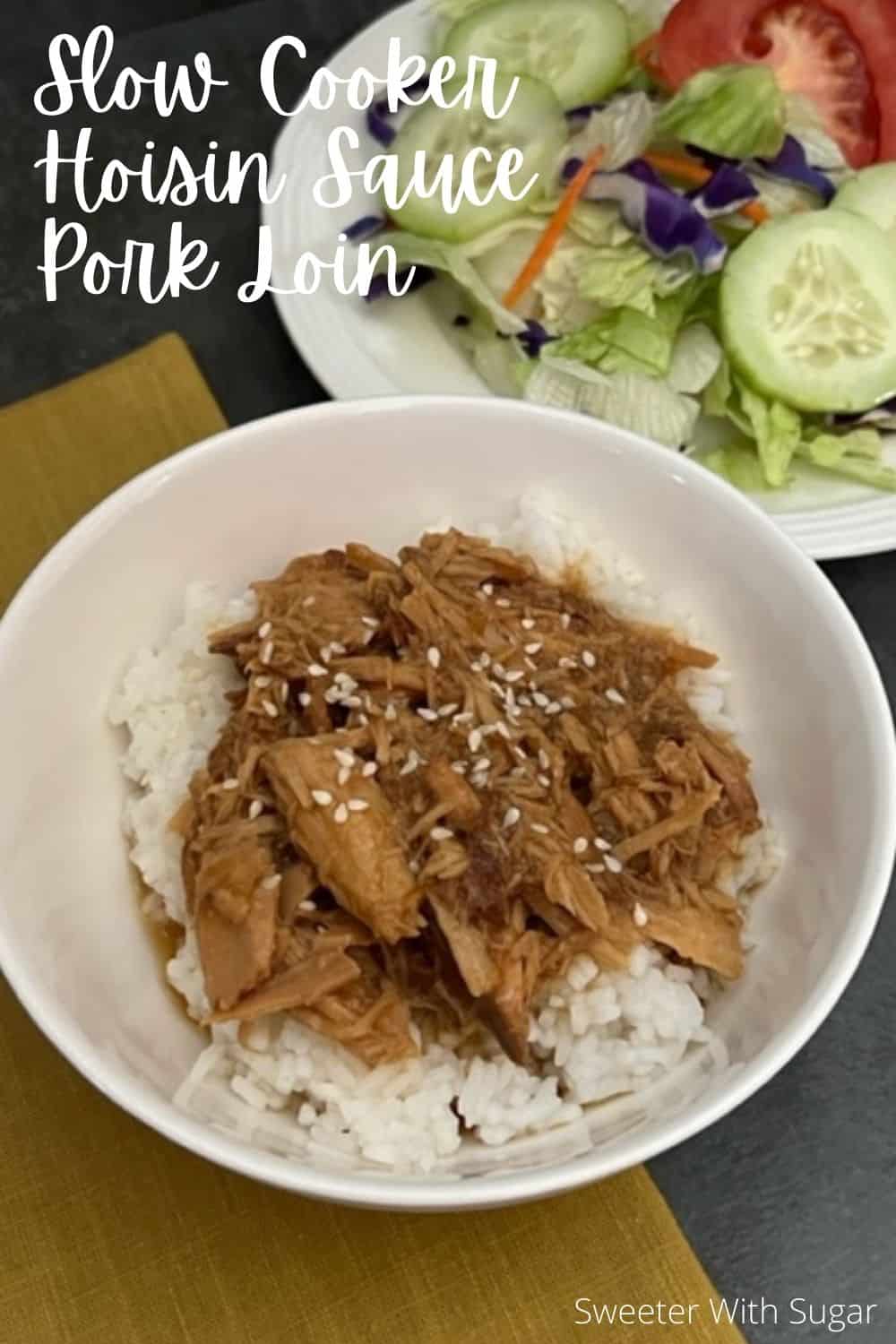 Slow Cooker Hoisin Sauce Pork Loin