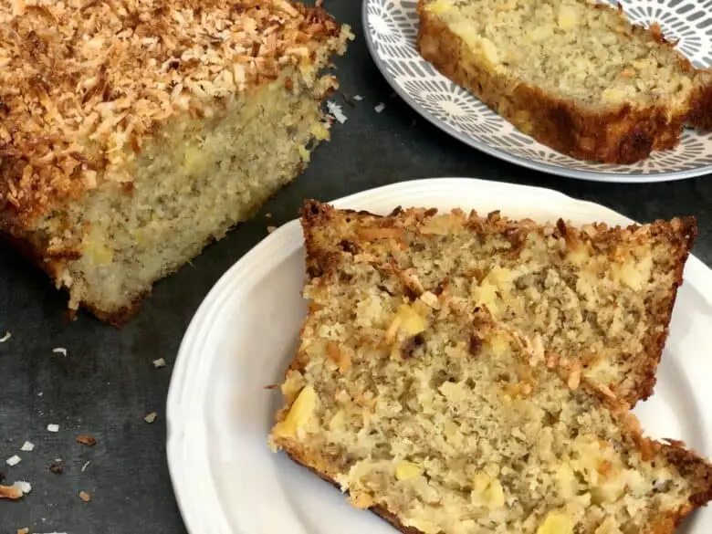 Pina Colada Banana Bread
