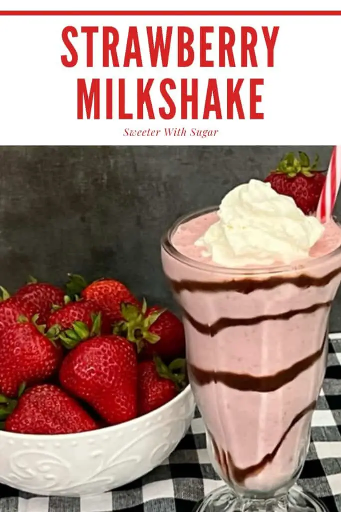 Strawberry Milkshakes are so smooth, creamy and delicious. This strawberry milkshake recipe is super easy to make and extra yummy with a bit of chocolate. It is quick to make and perfect any day of the week. #IceCream #Shakes #Strawberry #Milkshakes