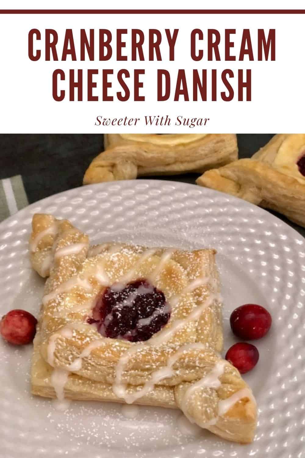 Cranberry Cream Cheese Danish