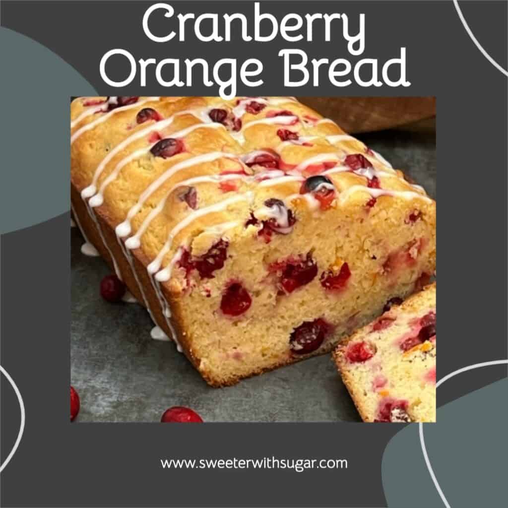 Cranberry Orange Bread is an easy and delicious holiday favorite. It is perfect for neighbor gifts for the holidays. #HolidayRecipes #Cranberry #Orange #Bread #Recipes