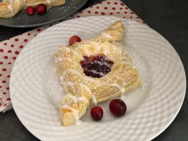 Cranberry Cream Cheese Danish