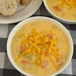 Cheddar Cheese Potato Soup