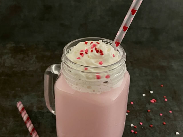 Strawberry White Chocolate Hot Cocoa