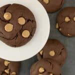 Chocolate Peanut Butter Cookies