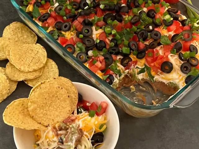 Classic Seven Layer Dip