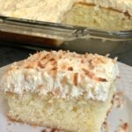 Pina Colada Cake is a delicious cake with the taste of pineapple and coconut. This cake is simple to make and tastes great. #PinaColada #CakeRecipes #Pineapple #Coconut #EasyCakeRecipes