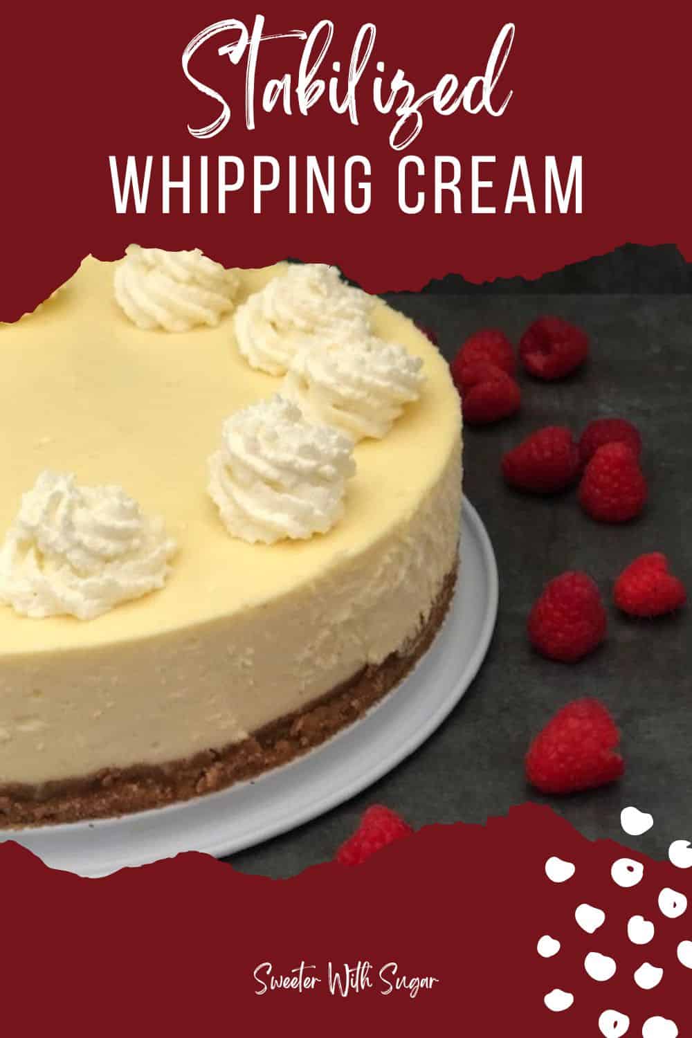 Stabilized Whipped Cream