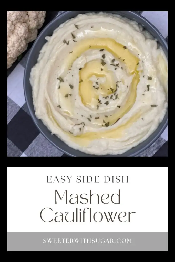 Our Creamy Mashed Cauliflower recipe is the perfect choice for those looking to enjoy a yummy, low-carb alternative to mashed potatoes. #MashedCauliflowerRecipe
#LowCarbSideDish #RecipesWithCauliflower #EasySides