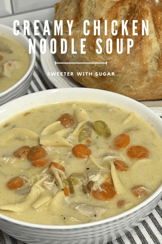 Creamy Chicken Noodle Soup