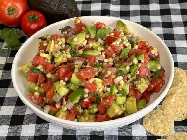 Avocado Corn Salsa-Sweeter With Sugar