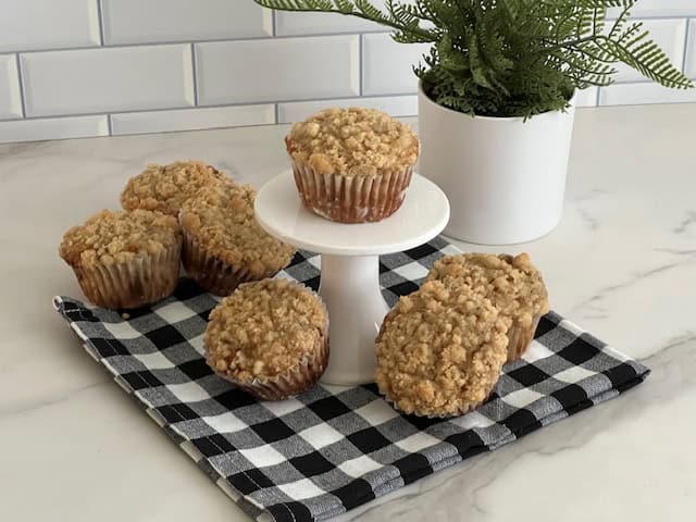 Crumb Topping For Muffins-Sweeter With Sugar