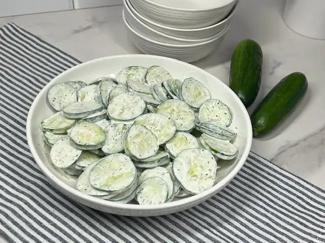 Creamy Cucumber Salad