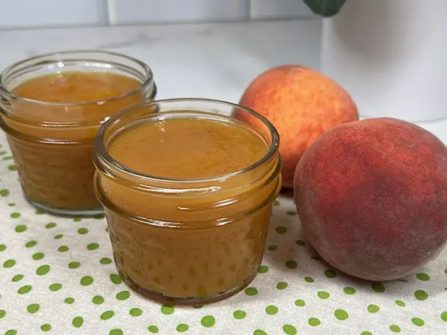 Peach Butter-Sweeter With Sugar