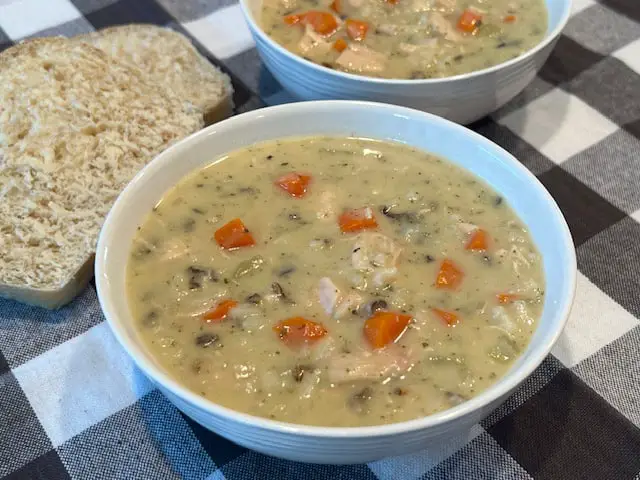 Chicken & Wild Rice Soup-Sweeter With Sugar
