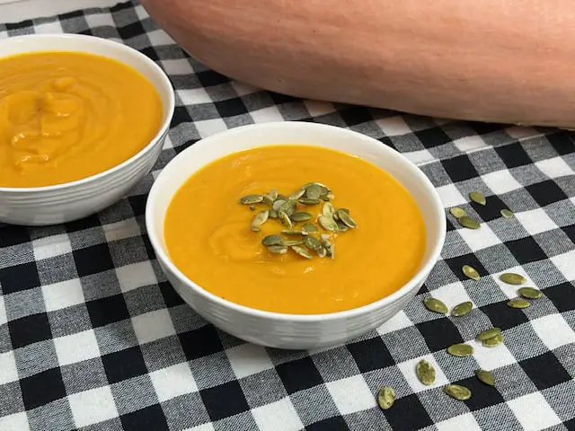 Roasted Banana Squash Soup-Sweeter With Sugar