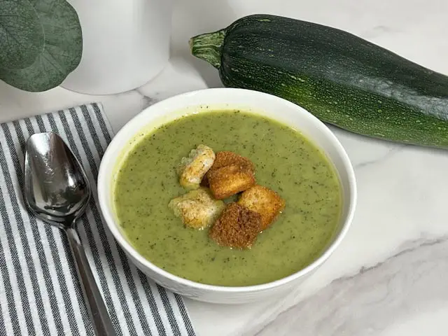 Zucchini Soup-Sweeter With Sugar