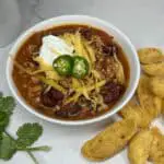 Easy Ground Pork Chili-Sweeter With Sugar