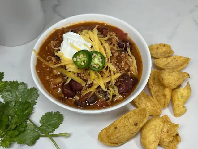 Easy Ground Pork Chili-Sweeter With Sugar
