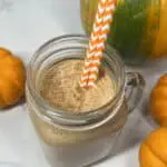 Pumpkin Pie Breakfast Smoothie-Sweeter With Sugar