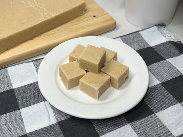 Eggnog Fudge-Sweeter With Sugar