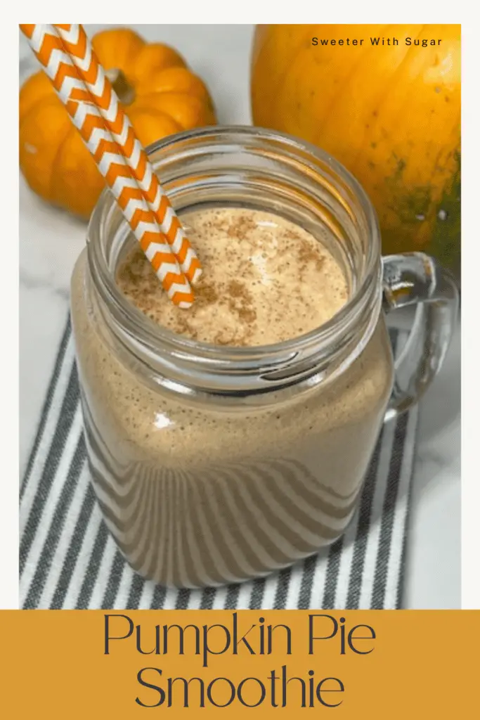 Start your morning with the cozy flavors of fall with this Pumpkin Pie Breakfast Smoothie recipe! Packed with pumpkin puree, warm spices, and a touch of sweetness, this healthy smoothie is a nutritious and delicious way to enjoy pumpkin pie for breakfast. Quick, easy, and perfect for busy mornings or a post-workout treat. #PumpkinPieSmoothie #BreakfastSmoothie #HealthyRecipes #FallFlavors #PumpkinSpice #QuickBreakfast #SmoothieLove